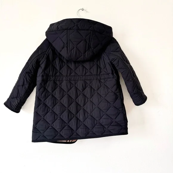 Burberry Children’s Quilted Nylon Coat Size 4Y